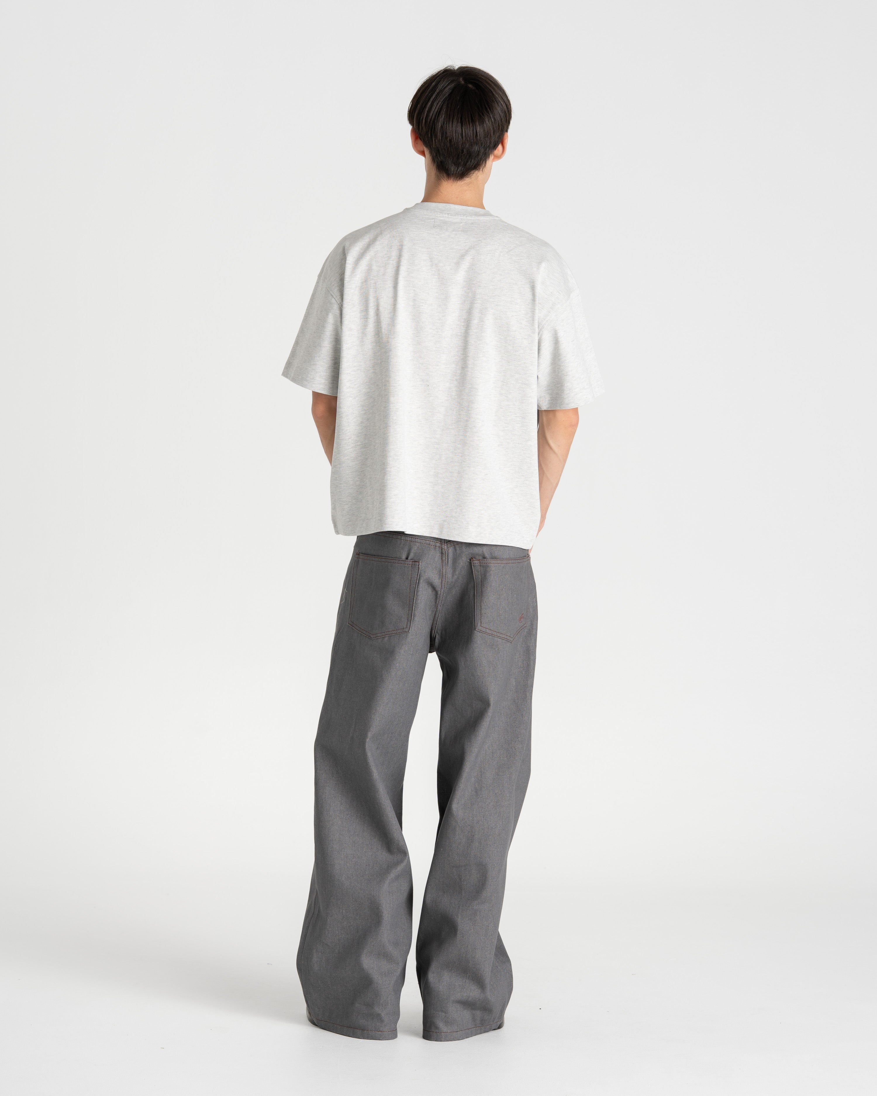 Raw Selvedge Denim Jeans grey